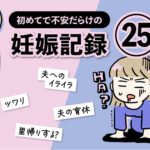 不安だらけの妊娠記録【25話】エッセイ漫画